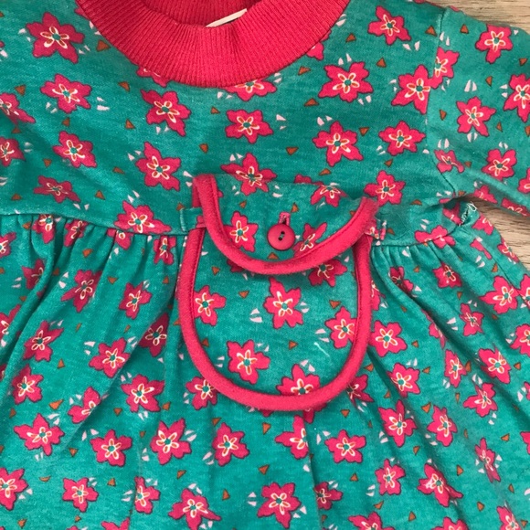 Vintage Polly Flinders Toddler Clothing Set, Pink and Turquoise Size T-2 - Picture 3 of 11